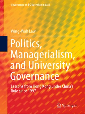 cover image of Politics, Managerialism, and University Governance